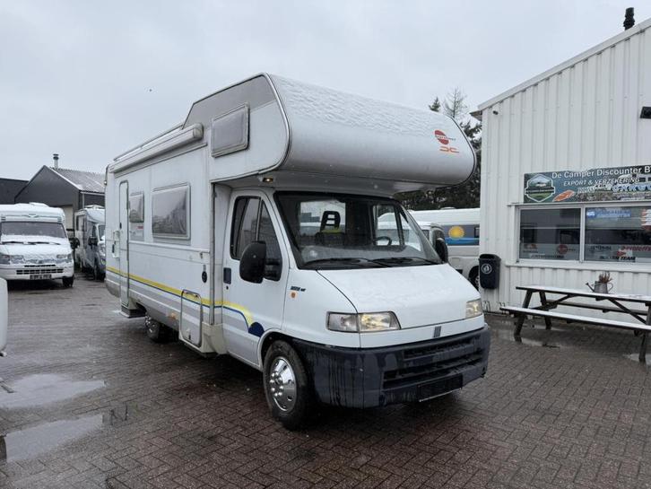 Bürstner A 645 Stapelbed 7 slaapplaatsen 1998, Caravans en Kamperen, Campers, Bedrijf, meer dan 6, Bürstner, Overige merken, Diesel