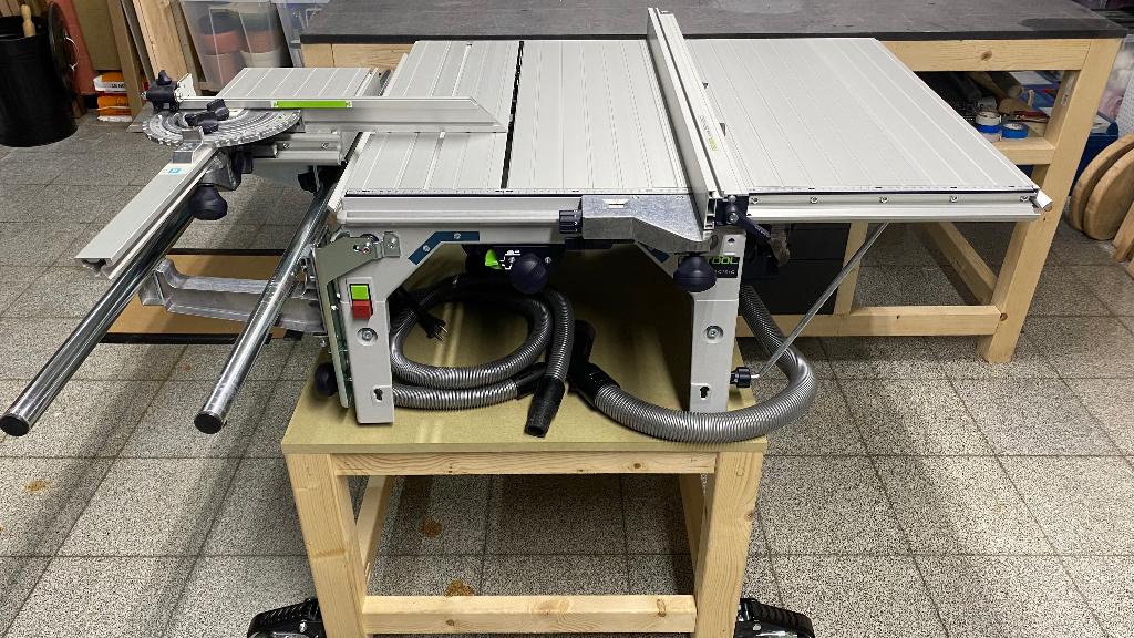 Festool CS70 EBG-set, Ophalen, Cirkelzaag, 70 mm of meer, Zo goed als nieuw