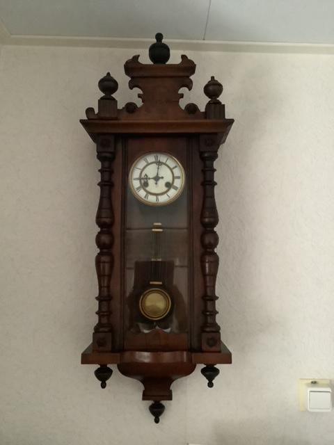 Mooie antieke klok te koop, Ophalen