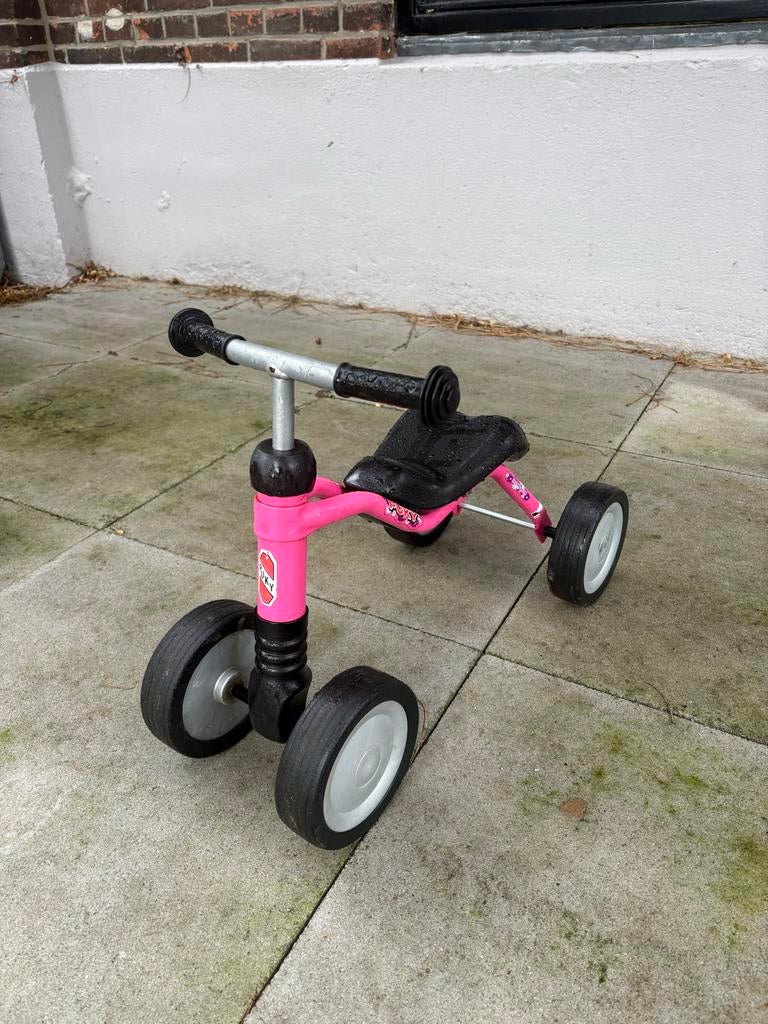 Puky Vierwieler - Loopauto, Kinderen en Baby's, Speelgoed | Buiten | Voertuigen en Loopfietsen, Ophalen, Gebruikt, Loopvoertuig