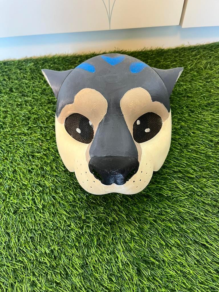 Otter therian mask 3D-printers, Verzenden, Zo goed als nieuw