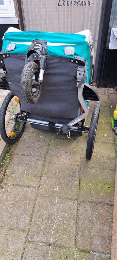 Tekoop  Fietsen kar zie foto's, Fietsen en Brommers, Fietsaccessoires | Aanhangers en Karren, Ophalen, 80 kg of meer