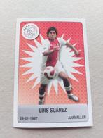 Ajax Luis Suárez plus 2008 voetbalplaatje, Ophalen of Verzenden, Zo goed als nieuw, Ajax, Spelerskaart
