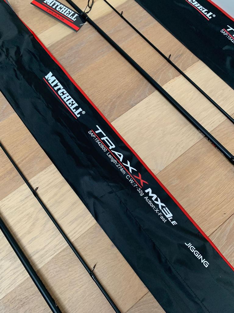 Nieuwe Mitchell Traxx MX3LE spinhengels, 2.10m & 2.70m, Watersport en Boten, Hengelsport | Roofvissen, Mitchell, Werphengel, Nieuw