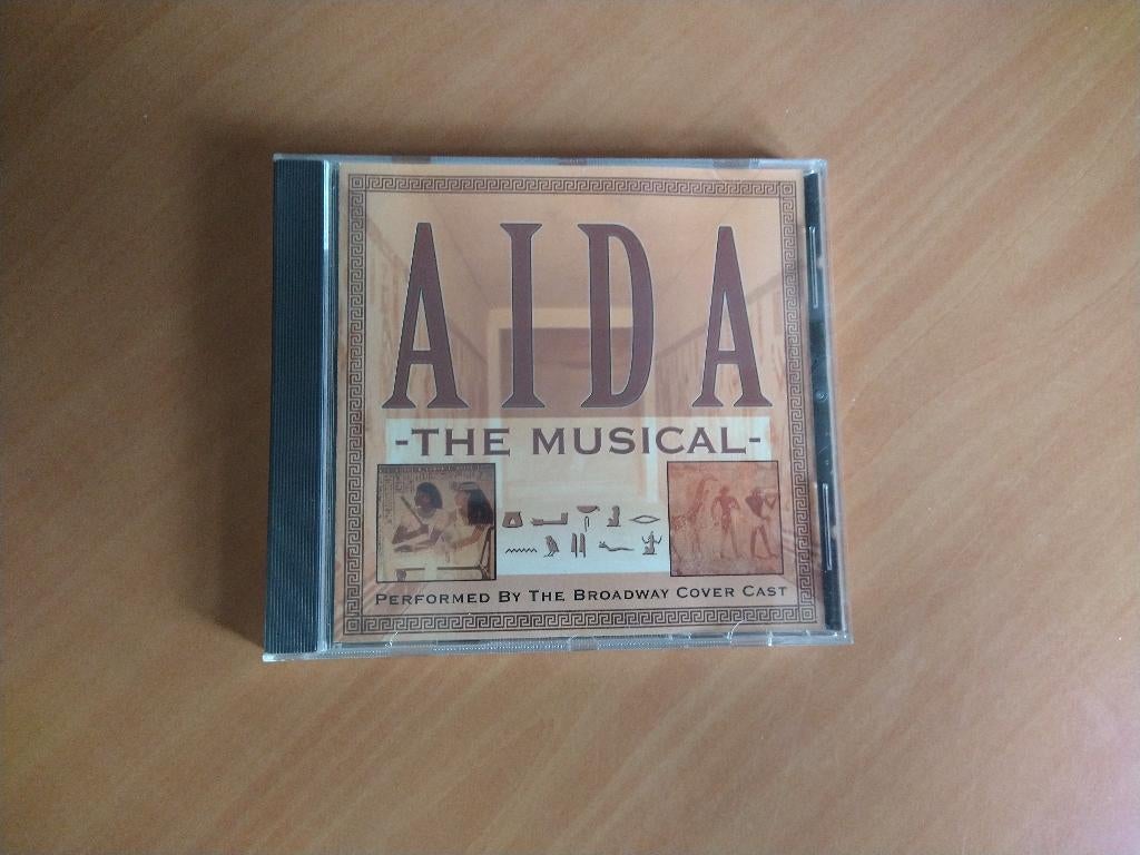 CD Aida - The Musical. Performed by The Broadway Cover Cast, Cd's en Dvd's, Ophalen of Verzenden, Barok, Zo goed als nieuw, Orkest of Ballet