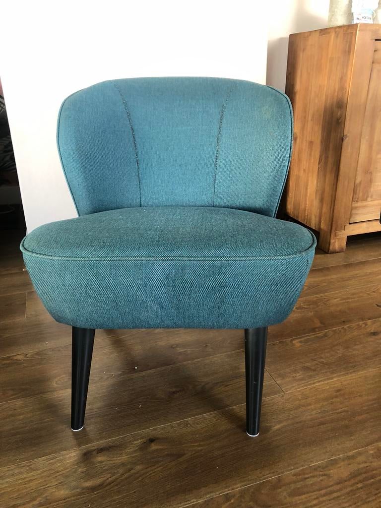 Te koop 2 patrol blauwe stoeltjes, Gebruikt, Twee, Blauw, Ophalen of Verzenden