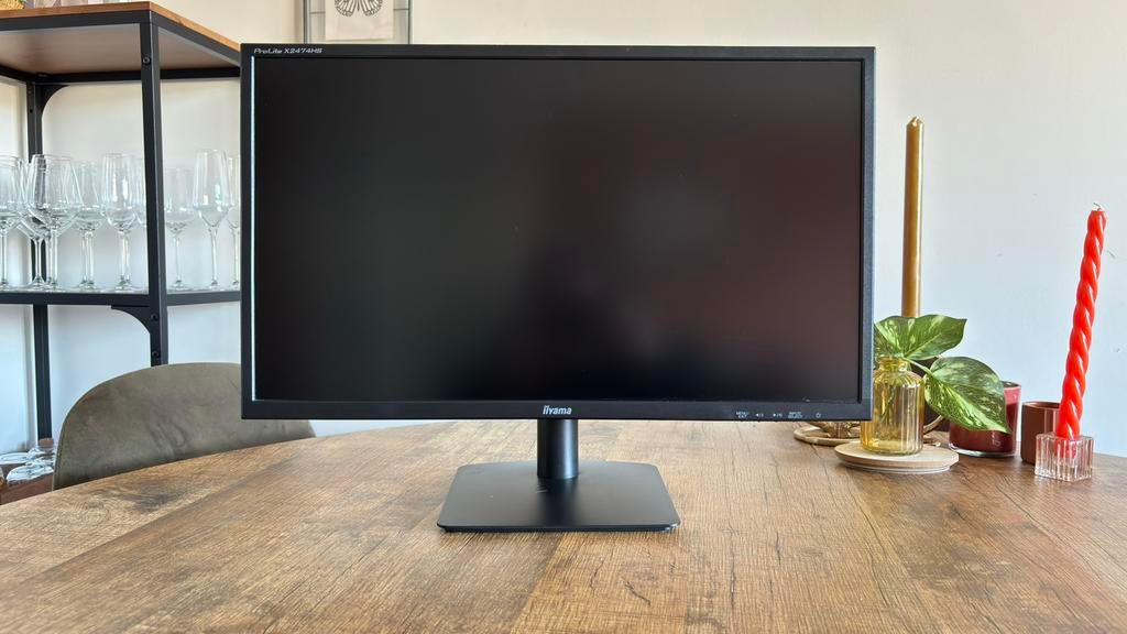 Iyama monitor - nette staat!, Computers en Software, Monitoren, Draaibaar, 3 tot 5 ms, VA, Full HD