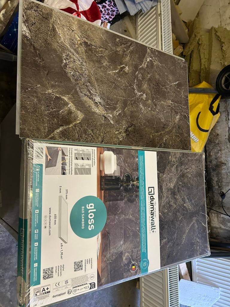 Dumawall+ sambro glans tegels, Doe-het-zelf en Verbouw, Tegels, Ophalen, Wandtegels, Nieuw, Minder dan 5 m²