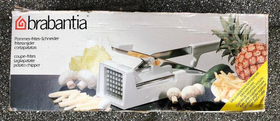 Brabantia patatsnijder - Frites snijder nooit gebruikt, Huis en Inrichting, Keuken | Keukenbenodigdheden, Ophalen of Verzenden