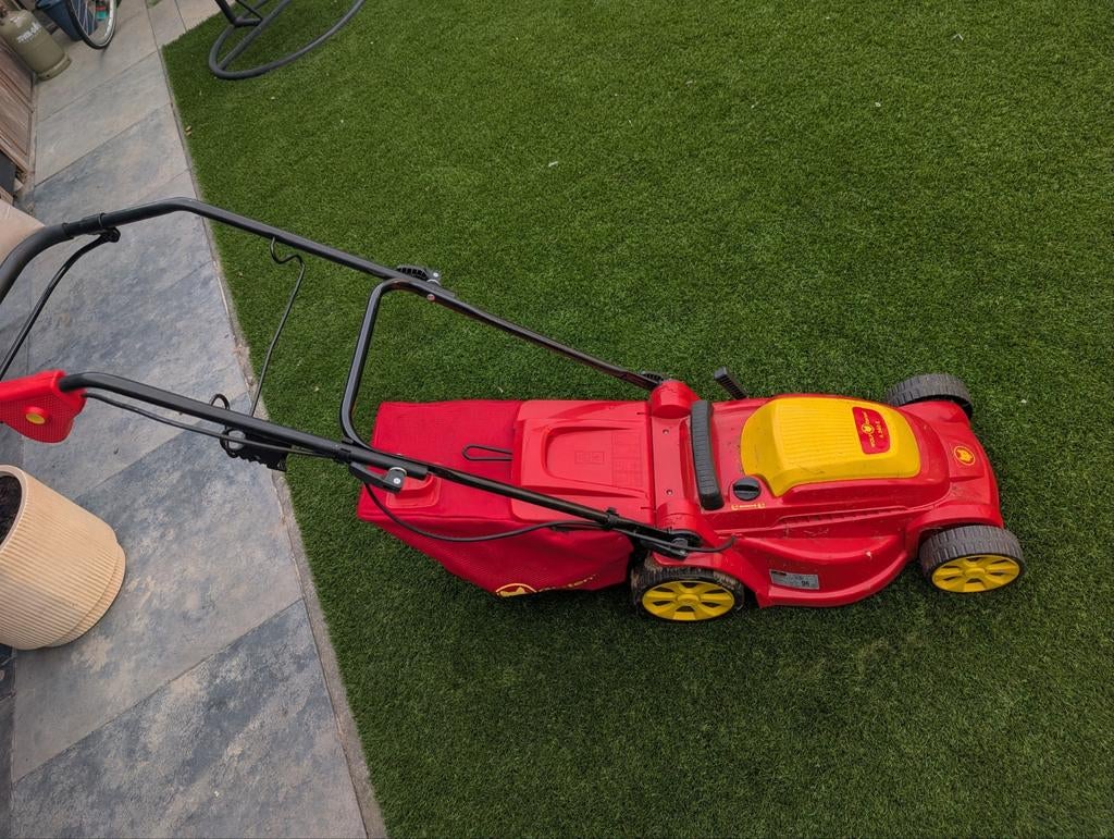 Wolf-Garten A 340 E Elektrische Grasmaaier, Ophalen, Cirkelmaaier, Gebruikt, Elektrische grasmaaier