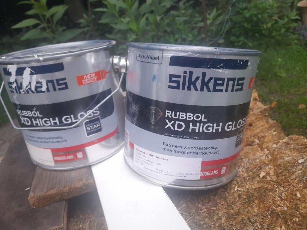 Sikkens XD High Gloss ral 9016, Ophalen of Verzenden, Nieuw, Wit