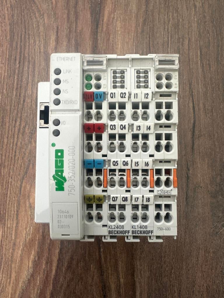 Wago PLC met in- en output modules (750-352/020-000), Ophalen of Verzenden
