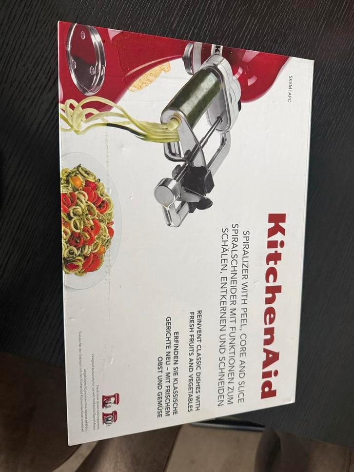 KitchenAid Spiraalsnijder - Splinternieuw in doos, Witgoed en Apparatuur, Keukenmixers, Nieuw, Ophalen of Verzenden