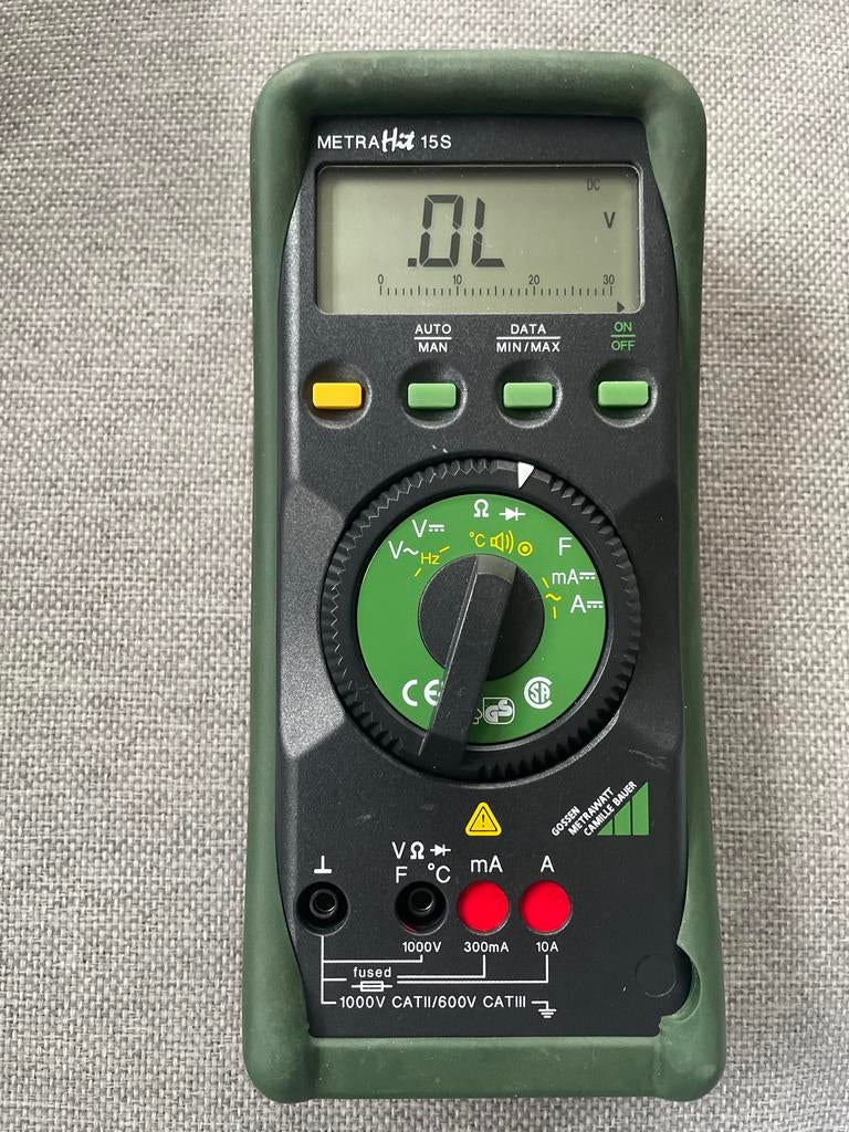 Gossen Metrawatt Metra Hit 15s Multimeter met accessoires, Ophalen, Gebruikt, Multimeter