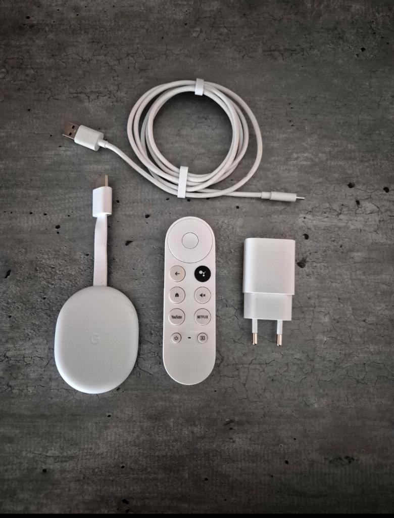 Chromecast Google TV, Audio, Tv en Foto, Mediaspelers, Ophalen of Verzenden, Zo goed als nieuw
