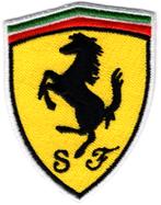 Ferrari stoffen opstrijk patch embleem #4, Verzamelen, Automerken, Motoren en Formule 1, Ophalen of Verzenden, Nieuw, Auto's