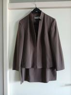 Gerry weber dames rok en jasje maat 42 zie foto's izgs, Ophalen, Zo goed als nieuw, Maat 42/44 (L), Bruin