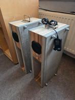 Betonnen Bluetooth Luidsprekers - Zelfbouw, Audio, Tv en Foto, Luidsprekers, Gebruikt, Minder dan 60 watt, Front, Rear of Stereo speakers