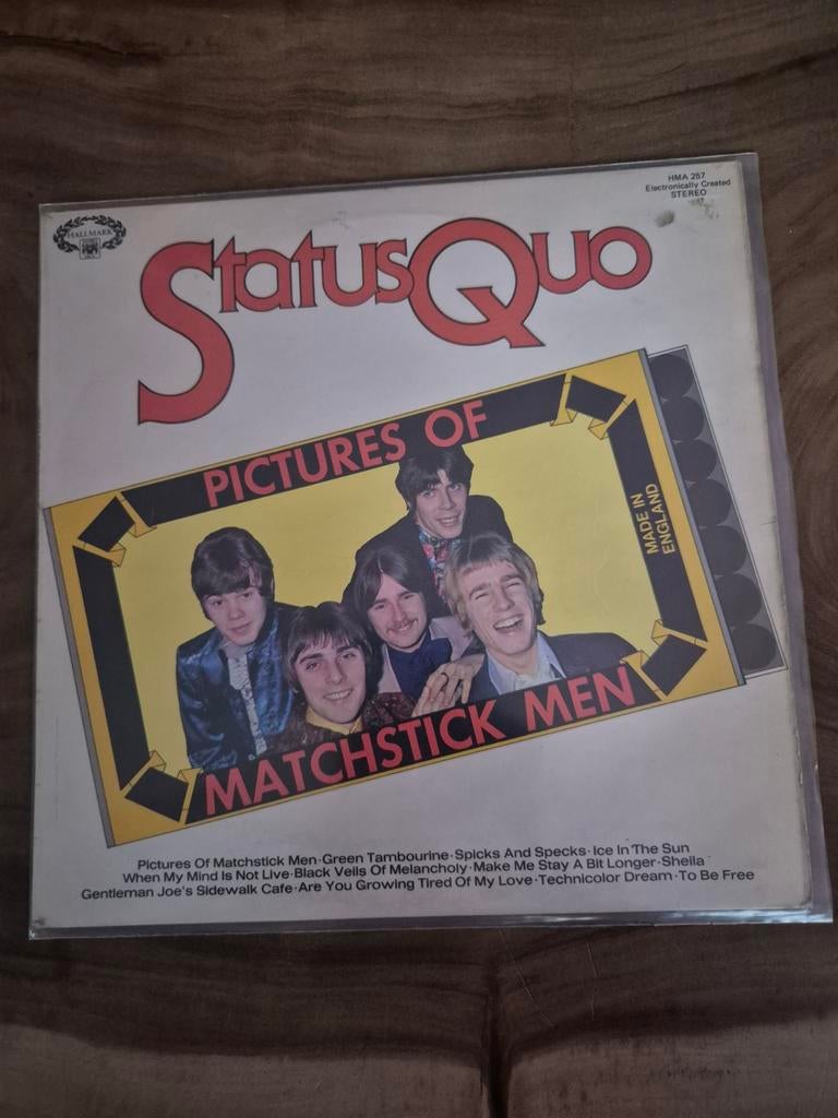 Status Quo - Pictures Of Matchstick Men - Vinyl, Ophalen of Verzenden, Zo goed als nieuw, 12 inch, Pop
