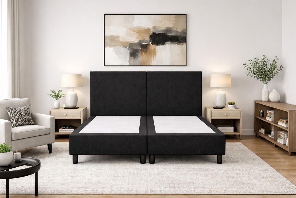 boxspring zonder matras boxspring compleet, Ophalen of Verzenden, Zo goed als nieuw