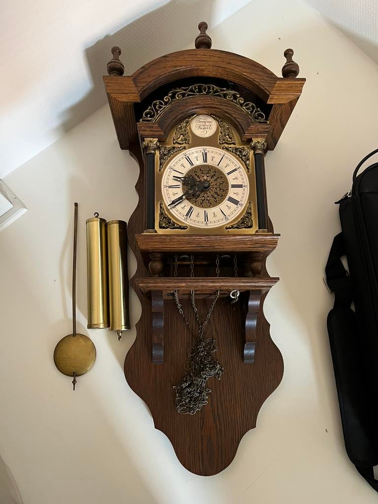 Tempus Fugit Sallandse klok, Ophalen