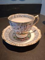 Royal Albert Silver Birch Kop en Schotel, Antiek en Kunst, Ophalen of Verzenden