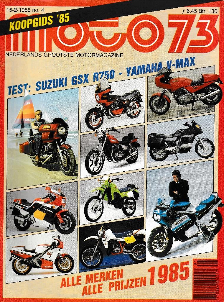 Moto73 1985 nr4, Boeken, Motoren, Ophalen of Verzenden, Gelezen, Algemeen