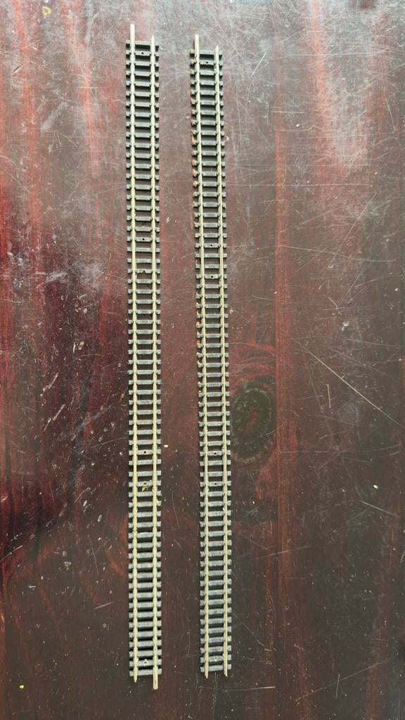 Minitrix 4904 Lange rails ruim op voorraad, Gebruikt, Gelijkstroom, Trix, Rails