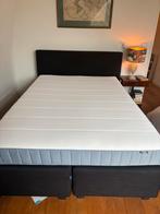 Boxspring met IKEA matras 140x200, Huis en Inrichting, Slaapkamer | Boxsprings, Ophalen, Tweepersoons, 140 cm, Zo goed als nieuw
