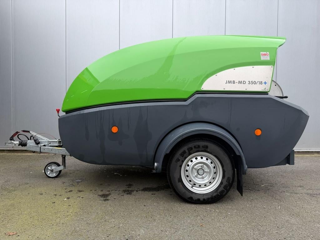 Dibo warwater hogedrukreiniger in trailer 350 bar stoom, Ophalen of Verzenden, Zo goed als nieuw, Overige typen