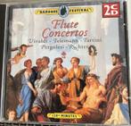 Flute Concertos (Vivaldi, Telemann, Tartini e.a.) 2cd, Cd's en Dvd's, Cd's | Klassiek, Ophalen of Verzenden, Barok, Gebruikt, Orkest of Ballet
