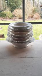 Stapel van 7 oude schalen (nuzzelspul), Ophalen of Verzenden