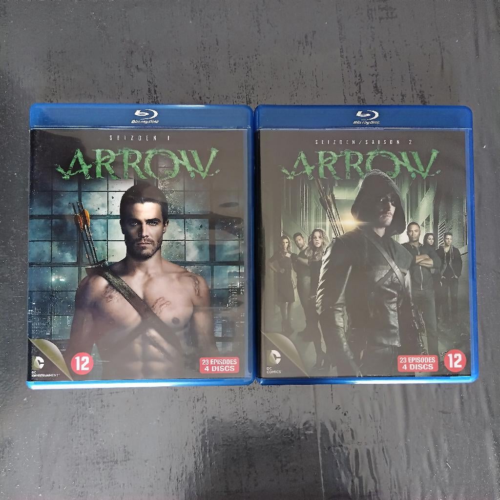 A5-2) Arrow - seizoen 1 & 2, Ophalen of Verzenden, Zo goed als nieuw, Tv en Series