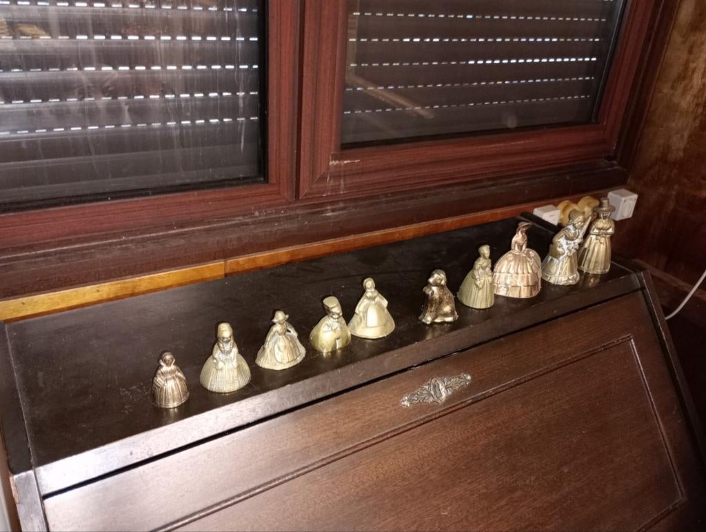 Een super leuke set aan belletje van koper werkt, Antiek en Kunst, Ophalen of Verzenden