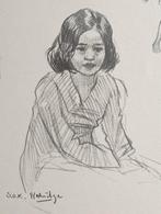 Gabrielse prent Nederlands Indië Indonesië, Verzamelen, Ophalen of Verzenden, Voor 1940, Gebruikt, Overige onderwerpen