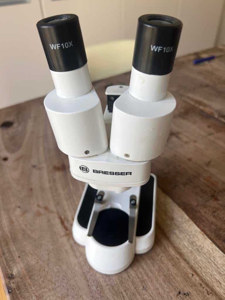 Bresser microscoop WF10X, Audio, Tv en Foto, Optische apparatuur | Microscopen, Ophalen of Verzenden, Gebruikt, Minder dan 400x