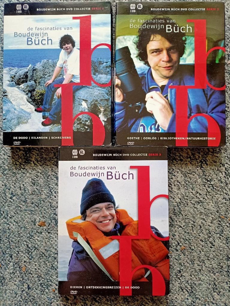 De Fascinaties van Boudewijn Buch (gehele serie), Cd's en Dvd's, Alle leeftijden, Ophalen of Verzenden, Zo goed als nieuw, Boxset