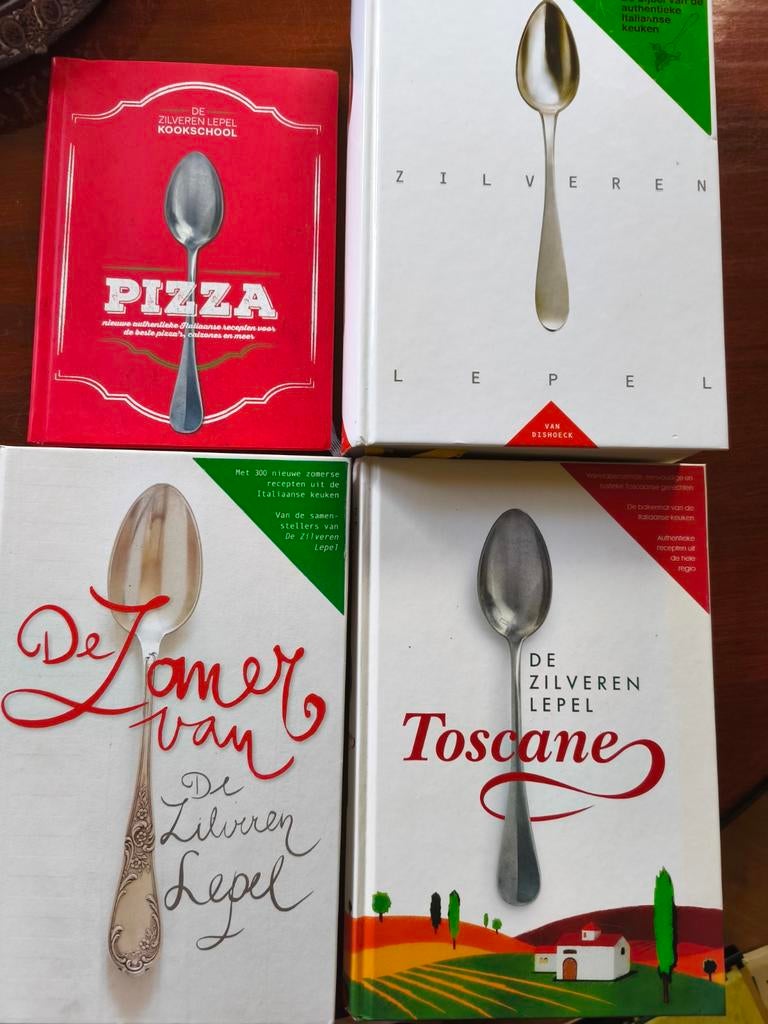 De Zilveren Lepel Kookboeken: Pizza, Toscane, Zomer, Boeken, Kookboeken, Italië, Ophalen of Verzenden, Zo goed als nieuw, De Zilveren Lepel