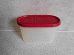 Tupperware Ruimtespaarder Ovaal 1,1 ltr. Rood, Ophalen of Verzenden, Zo goed als nieuw, Rood, Overige typen