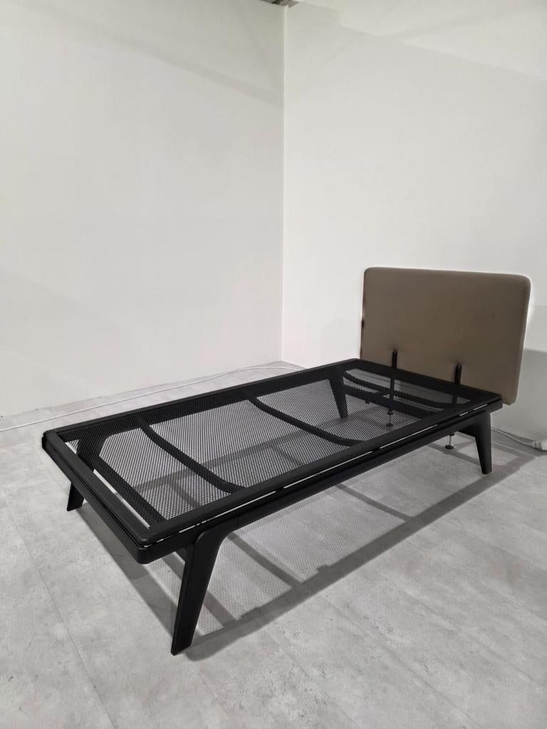Auping Original Bed 100x200, 100 cm, Eenpersoons, ., Zwart