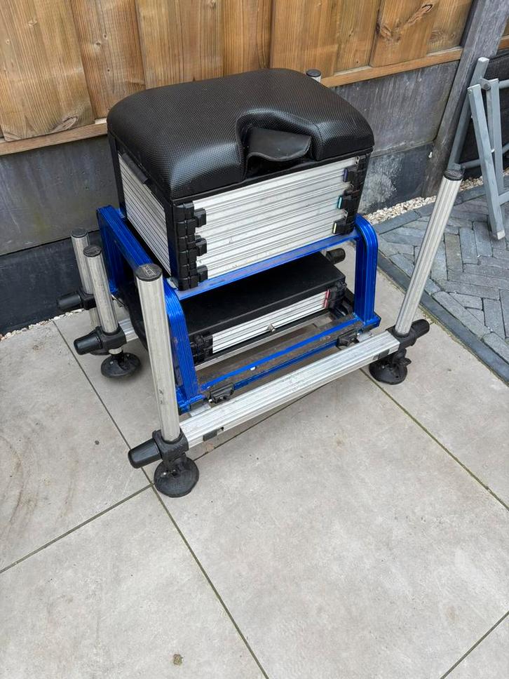 RIVE ST D36 zitkoffer, Watersport en Boten, Hengelsport | Witvissen, Gebruikt, Complete set, Ophalen