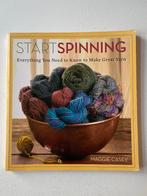 Start Spinning Book, Maggie Casey - spinnewiel spinnen wheel, Studie en Technieken, Ophalen of Verzenden, Zo goed als nieuw, Maggie Casey