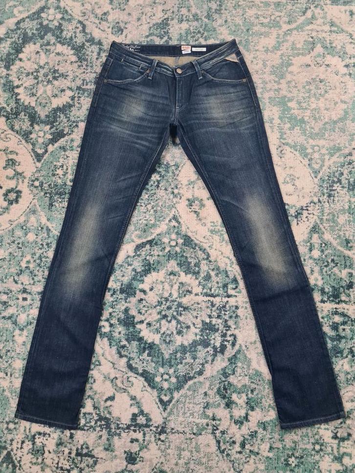 Replay Pattie straight fit W31 L36 Dames Tulsi3136 Blauw, Kleding | Dames, Spijkerbroeken en Jeans, Zo goed als nieuw, W30 - W32 (confectie 38/40)