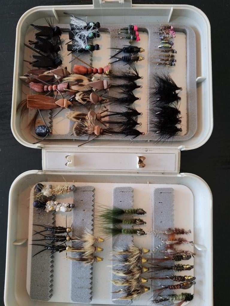 C&F vliegendoos gevuld met vliegen, Watersport en Boten, Ophalen, Overige typen