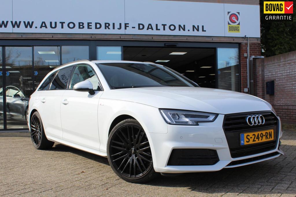 Audi A4 Avant 2.0 TFSI AUTOMAAT 2x S LINE 19"LMV, Auto's, Audi, Gebruikt, 1984 cc, Wit, 84 €/maand
