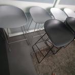 ***Originele HAY about a stool AAS38 barkrukken(zwart/grijs), Ophalen, 5 krukken of meer, Met voetsteun, 60 tot 90 cm