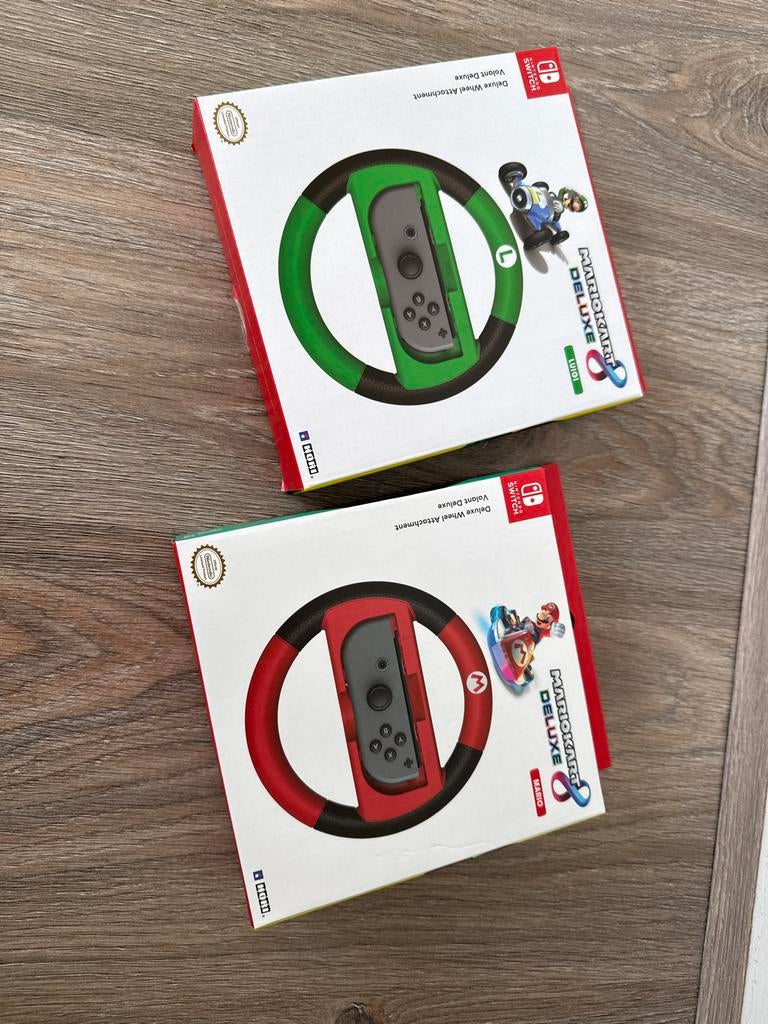 Mario Kart Deluxe Stuurwiel Nintendo Switch, Ophalen of Verzenden, Nieuw