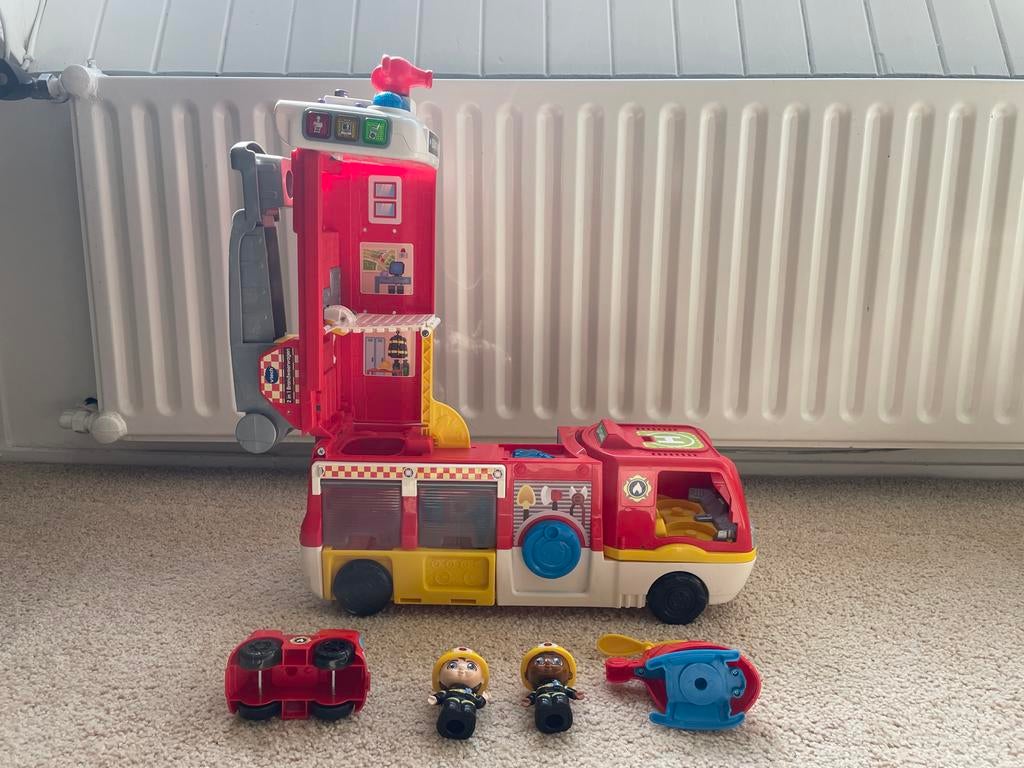 Vtech vrolijke vriendjes brandweer, Ophalen, Gebruikt, Jongen of Meisje