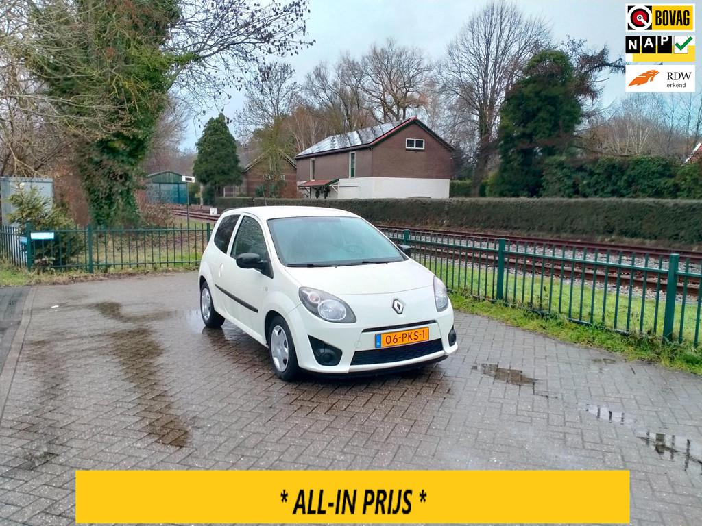 Renault Twingo 1.2-16V Collection airco dubbele stoel ALLINP, Auto's, Gebruikt, Zwart, 4 cilinders, 4 stoelen