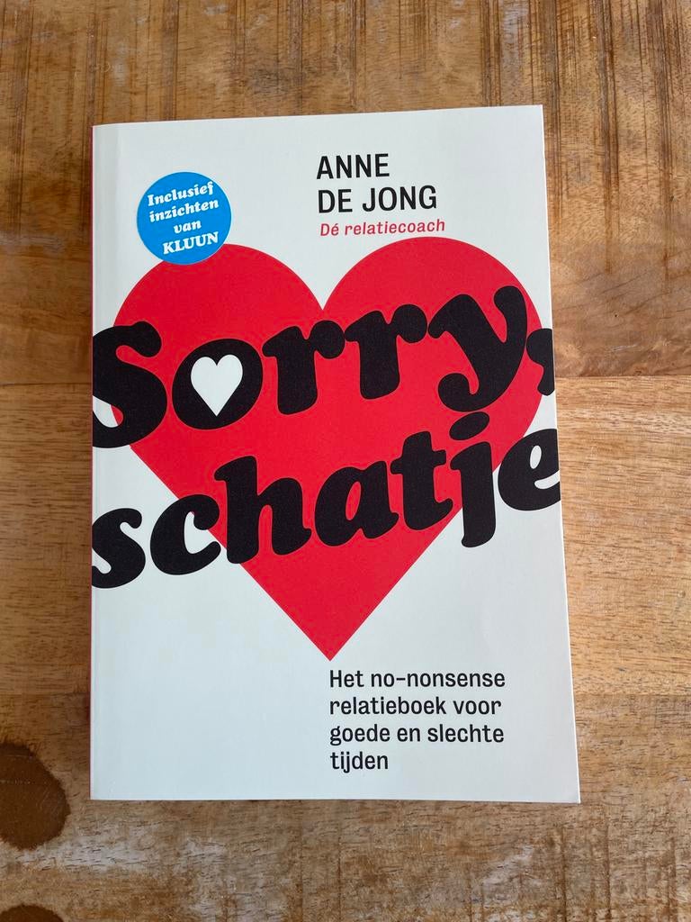 Sorry, Schatje - Het no-nonsense relatieboek, Boeken, Ophalen of Verzenden, Zo goed als nieuw